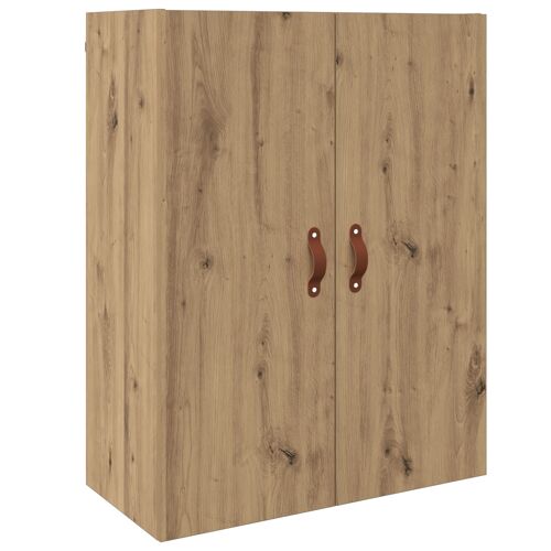 vidaXL Meuble mural Marron 69,5 x 34 x 90 cm Bois d'ingénierie