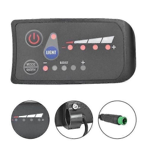 Compteur Led 36 V Pour Velo Electrique S810, Etanche Ip65, 6 Broches