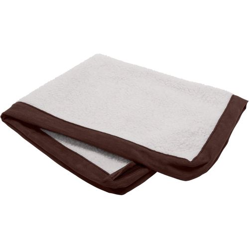 Housse De Rechange Pour Lit Pour Chien En Sherpa Et Daim, Lavable En Machine Espresso, Taille L