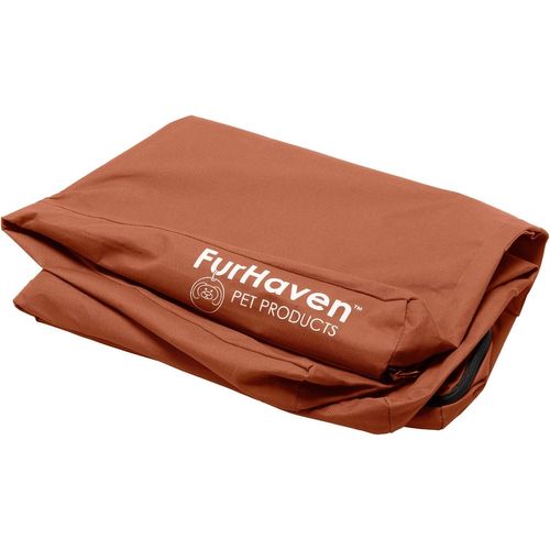Housse De Rechange Imperméable Pour Lit De Chien Avec Logo Imprimé Pour Intérieur Et Extérieur Châtaigne, Taille L