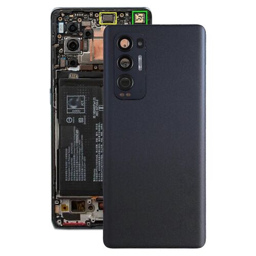 Pour OPPO Reno5 Pro+ 5G / Find X3 Neo CPH2207, PDRM00, PDRT00 Couvercle arrière de la batterie d'origine