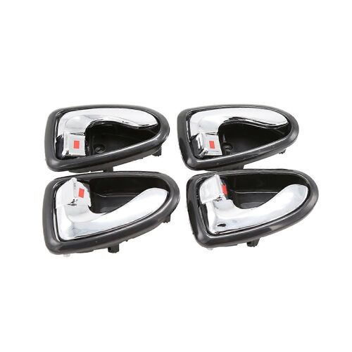 Poignée De Porte Intérieure De Poignée De Porte Intérieure De Voiture 4pcs Pour Accent 2001-2006