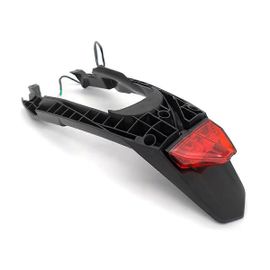 Support De Feu Arrière De Moto Ensemble Feu Arrière Support De Plaque D'immatriculation Support De Lampe De Clignotant Pour K