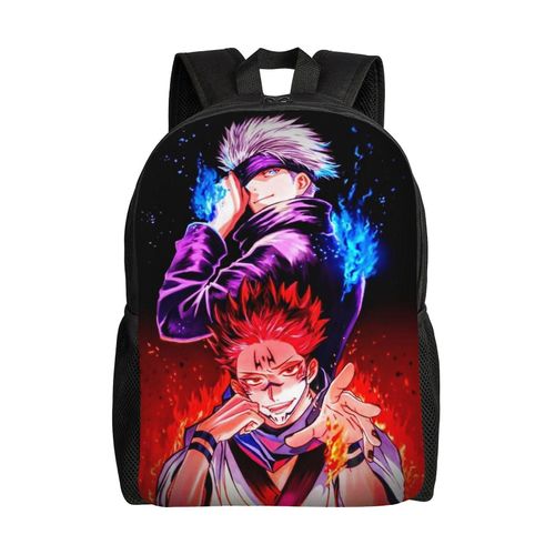 Sac a dos d'ecole Jujutsu Kaisen Gojo pour adolescentes, sac de college, sacs pour ordinateur portable