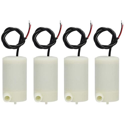 4 Pcs Dc 3 V 5 V Micro-Submersible Mini Pompe À Eau Aquarium De Fontaine Aquarium Ensemble