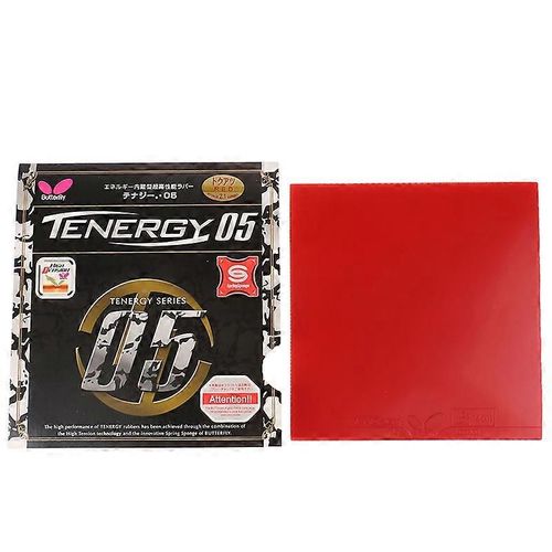 Revetement De Raquette De Tennis De Table Butterfly Tenergy 05, Eponge De Ping-Pong, 2,1 Mm, Adhesif Inverse, Accessoires D'entrainement