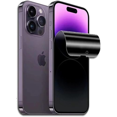 Kal-2 Pcs Contre-Espionnage Film D'hydrogel Pour Iphone 14 Pro 6.1" Privacy Screensaver Protection Film De Protection Tpu Flexible Anti - Pelage Très Sensible