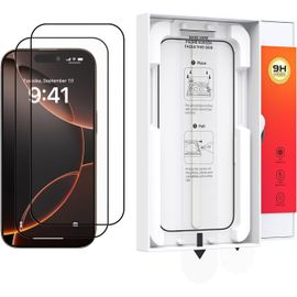 Kal-Lot De 2 Films De Protection D'écran En Verre Trempé Pour Iphone 16pro, Installation Facile, Protection De Qualité Militaire, Couverture Complète Sans Bulles Pour Apple 16pro 6,3