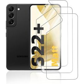 Kal-Mat Film Hydrogel Pour Samsung Galaxy S22+ 5g, 3 Pièces Tpu Film Protection Écran Matte, Flexible Film De Protection D'écran, Antireflets, Anti-Traces