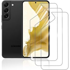 Kal-Film De Protection D'écran Hydrogel Pour Samsung Galaxy S22+ 5g, 3 Pièces Tpu Souple Transparent Hd Anti-Bulles Anti-Rayures Anti-Traces De Doigts Auto-Réparatrice