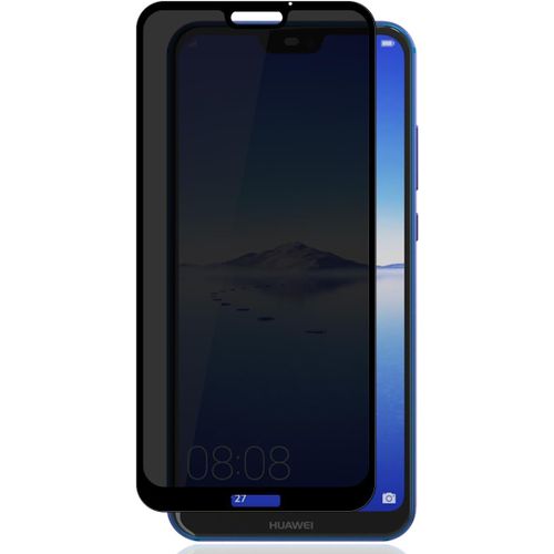 Sjzg-Verre Trempé Pour Huawei P20 Lite, Anti-Espion Protection Écran 1 Pièces Pour Huawei P20 Lite, 9h Vitre Anti-Rayures, Privacy Protège Écran Film Huawei P20 Lite