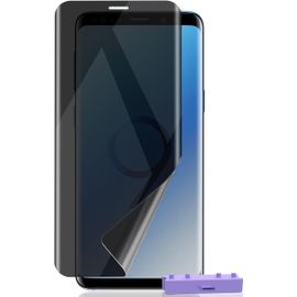 Film De Protection D'écran Vie Privée Pour Samsung Galaxy S9 - Tpu Flexible 1 Pièce Anti-Espion (Bords Incurvés), Auto-Réparant, Hydrophobe/Oléophobe, Pas En Verre Trempé