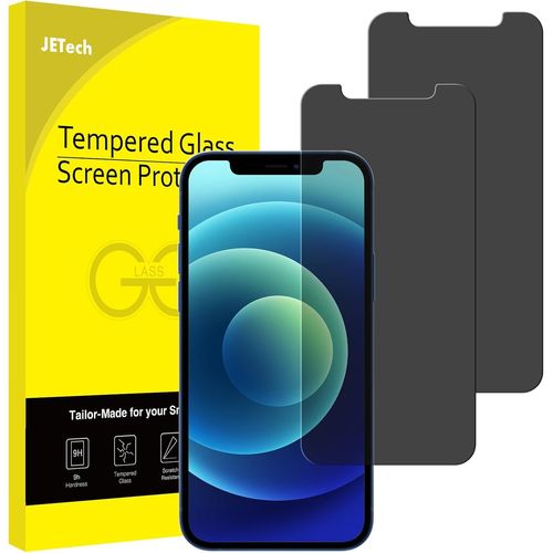 Verre Trempé Pour Iphone 12 Mini 5,4 Pouces, Film Protection Écran En Verre Trempé, Anti-Espion, Lot De 2