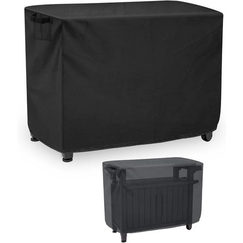 Housse De Table D'extérieur Pour Table De Patio Keter Unity Xl, 420d 132,1 Cm Pour Keter Unity Xl, Imperméable (133 X 90 X 57 Cm)