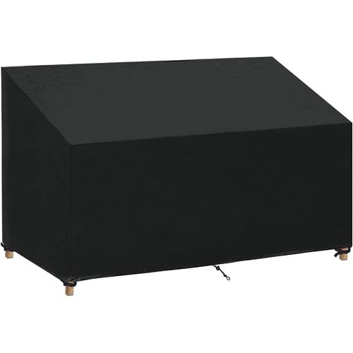 Letnerny-Housse Banc De Jardin Exterieur Bache Banc De Jardin 2 Places Housse De Protection Pour Banc De Jardin Imperm¿¿Able Housse De Si¿¿Ge De Banc De Patio En Tissu Oxford, Anti-Uv, 134x66x63/89cm