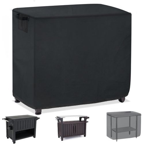 Letnerny-Housse De Table D'ext¿¿Rieur De 81,3 Cm Pour Table Portable Keter Unity, R¿¿Sistante Aux Uv (84 X 61 X 81 Cm)
