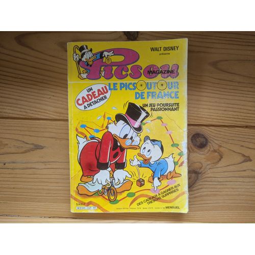 Picsou Magazine 137 Juillet 1983 Sans Le Cadeau Détachable