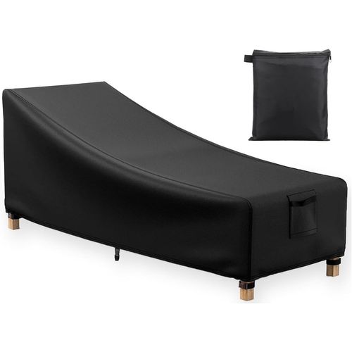 Letnerny-Housse Transat Jardin Exterieur, 600d Housse Transat Imperm¿¿Able, Housse De Cha Longue, Coupe-Vent, Anti-Pluie, Anti-Froid, Housse De Protection Bain De Soleil (200x75x40/70cm)