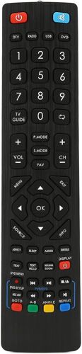 Télécommande TV pour BLAUPUNKT, Télécommande de Remplacement pour BLAUPUNKT 23 157I¿GB¿3B¿HBCDUP 32 131J¿GB¿1B¿3HCU¿UK 42 131J¿GB¿1B¿F3HCU¿UK, TV LCD