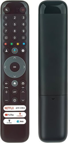 Télécommande Vocale Remplacée Convient pour TCL LCD QLED Smart TV 58P635 65C745 65C845 65C855 55C845 75C845 85C845 43C645 50C645 55C645 65C645 75C645 85C645 55C745 75C745 85C745