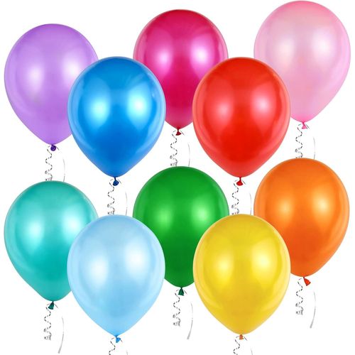 60 Pièces Ballons En Latex Colorés, 12 Pouces Ensemble De Ballons Multicolores, Ballons En Hélium Colorés, Décorations De Fête Pour Anniversaire Mariage Bébé Douche Christmas Festivals Carnaval