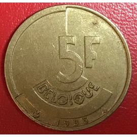 5 Francs - Baudouin Ier - 1986 - Belgique (Français)