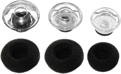 LORANKA-Embouts en gel avec embouts en mousse pour oreillette Bluetooth Plantronics Voyager Legend