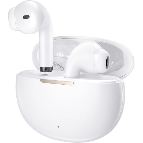 MEVRONISSHOP-Ecouteurs Bluetooth sans Fil pour Samsung Galaxy S23 S24 S25 Ultra S22 A35 A15 pour iPhone 15 16 Pro Max True Casque Bluetooth 5.4 Ecouteur Intra-Auriculaires pour Xiaomi Redmi Note 14 H