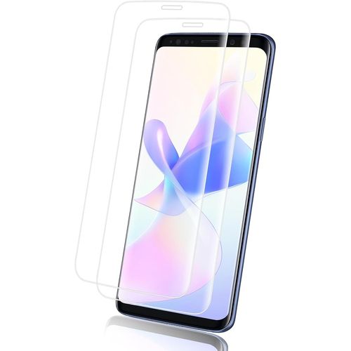 2 Pieces Tempered Glass For Samsung Galaxy S9, Hd High Sensitivity Screen Protector Film For Samsung S9, Ultra Resistant 9h Hardness Glass Protection, Bubble-Free Screen Protector