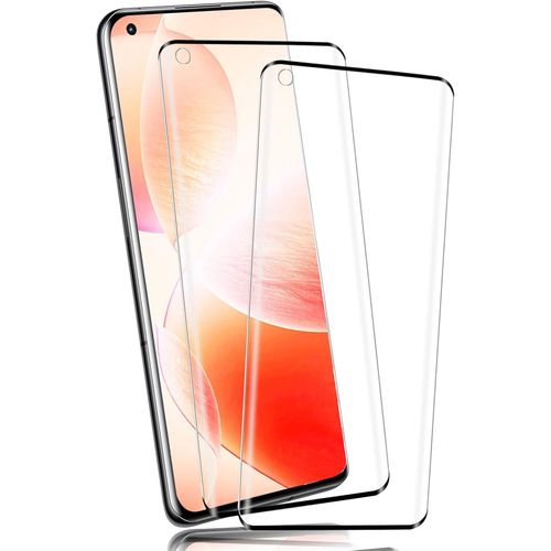 Kal-Verre Trempé Pour Oneplus 9 Pro 5g, 2 Pièces 9h Dureté Haute Sensibilité Protection Écran, Ultra Hd 3d Plein Écran Vitre Protection, Sans Bulles Pour Oneplus 9 Pro Film Protection D'écran