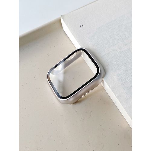 Coque De Protection Couleur Étoile Pour Apple Watch S10iwatch8765se4 Demi-Couverture Coque De Protection Pc Rigide-Boîtier À Membrane Intégrée Starlight - Iwatch 7/8 Génération 41 Mm