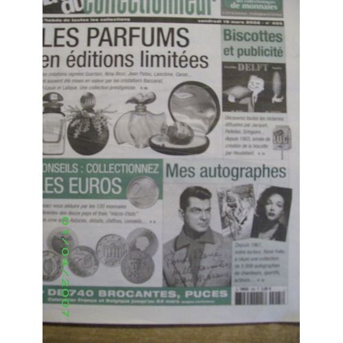 La Vie Du Collectionneur  N° 405 : Les Parfums En Éditions Limitées