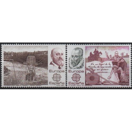 Espagne Timbre Europa 1983