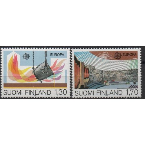 Finlande Timbres Europa 1983