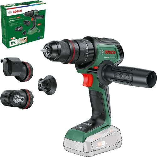 Perceuse-visseuse à percussion sans fil Bosch AdvancedImpact 18V-80 Quicksnap outil seul (Set - 3 attachments) 06039E2103