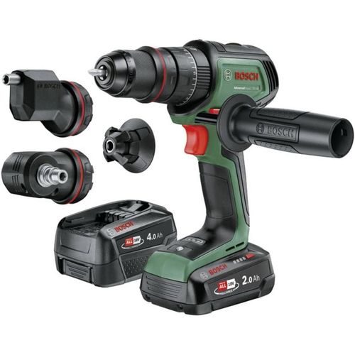 Perceuse à percussion sans fil Bosch AdvancedImpact 18V-80 Quicksnap (2,0 Ah + 4,0 Ah) + AL18V-44 (Set - 3 attachments) 06039E2104