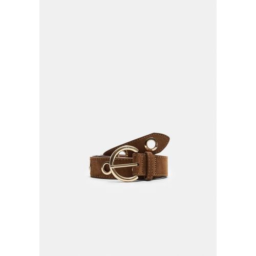 Stradivarius Ceinture À ?illets Métalliques Marron 70