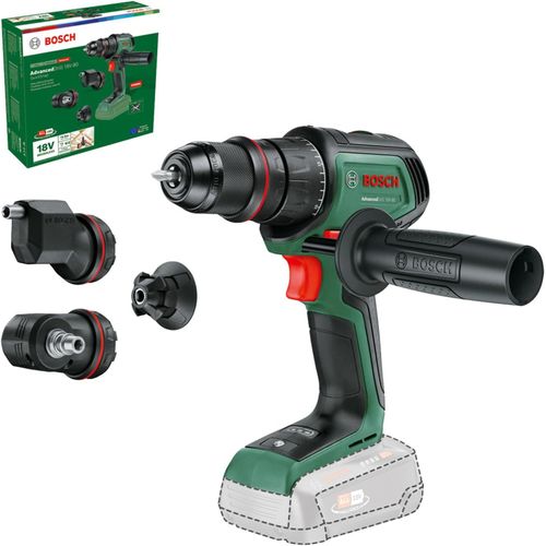 Perceuse-visseuse sans fil Bosch AdvancedDrill 18V-80 Quicksnap outil seul (Set - 3 attachments) 06039E2003