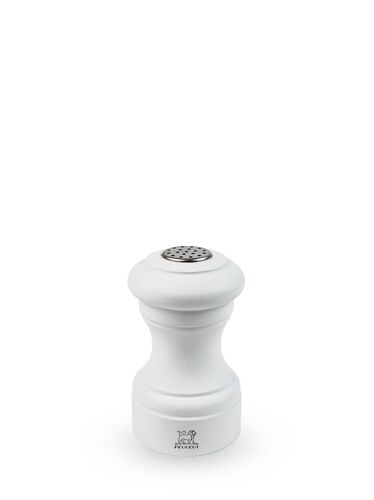 Bistro Salière En Bois Couleur Blanc 9 Cm - 4"