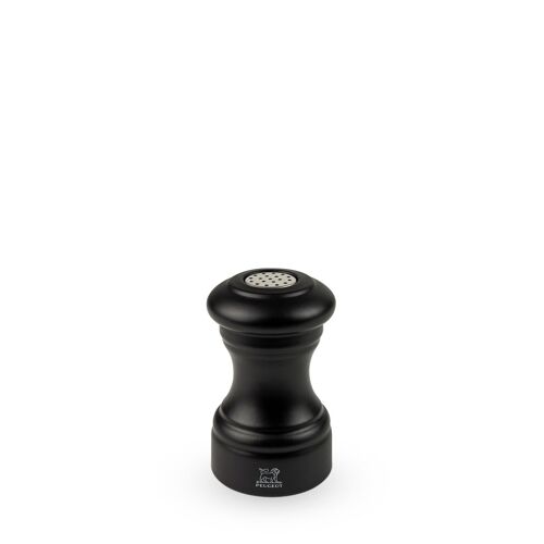 Bistro Salière En Bois Couleur Noir 9 Cm - 4"