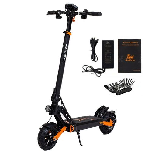 Trottinette Electrique Kukirin G2 Pro 600w Vitesse 45km/H Autonomie 58km Batterie 48v/15.6ah Trottinette Electrique Pliable Adulte Pneu De 9 Pouces - Avec Siège