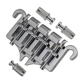 Chevalet De Basse À 3 Points À 4 Cordes Chevalets En Alliage De Zinc Avec Pièces De Rechange De Selle Pour Épi Sty