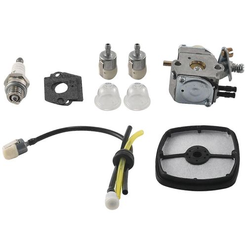 Carburateur de remplacement - Compatible avec moteurs de tronçonneuse et débroussailleuses de marques courantes - Modèle C1U-K51