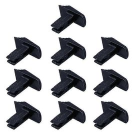 10Pcs échelle télescopique Pièces de rechange universelles Commutateurs télescopiques (noir)