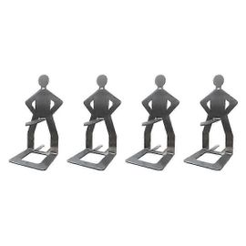 4pcs drôle BBQ accessoires Hot Dog saucisse support support Portable barbecue rack en acier inoxydable Roas