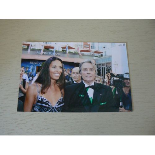 Photo Dédicacée Alain Delon