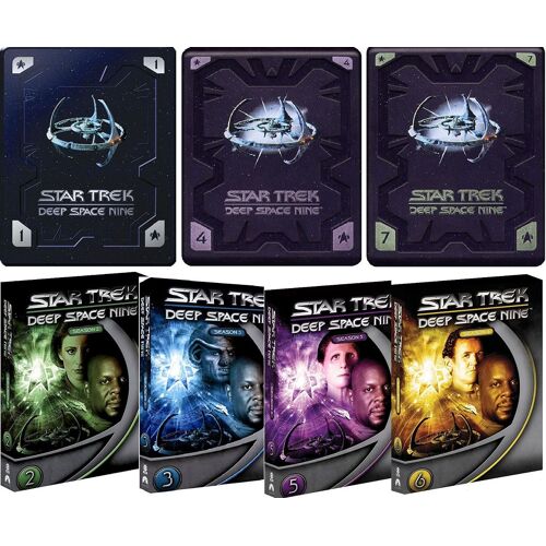 Star Trek - Deep Space Nine Intégrale Coffrets Dvd Saisons 1à7, Zone 2 Avec Une Vf(Saison 1+4+7 En Collector)