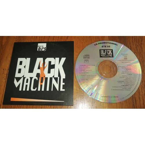 Cd Album Collectif " Black Machine Only For Dj'S Été 95 " 10 Titres 1995 : Glennis Grace Latika Baker Jazzmaster Beverly Knight Rapsodie Black People......Hip-Hop Funk Soul ,Polygram Distribution