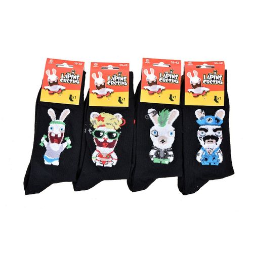 Chaussettes Lapins Crétins Pack De 3 Paires