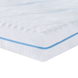 vidaXL Matelas Blanc 70 x 200 cm Tissu jacquard en polyester 100%